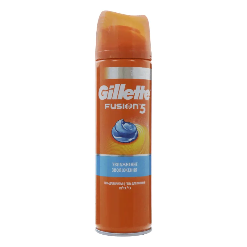 Гель для бритья GILLETTE Fusion Увлажнение, 200 мл Gillette