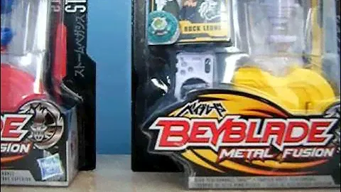 Beyblade Metal Fusion: ROCK LEONE!!! Unboxing